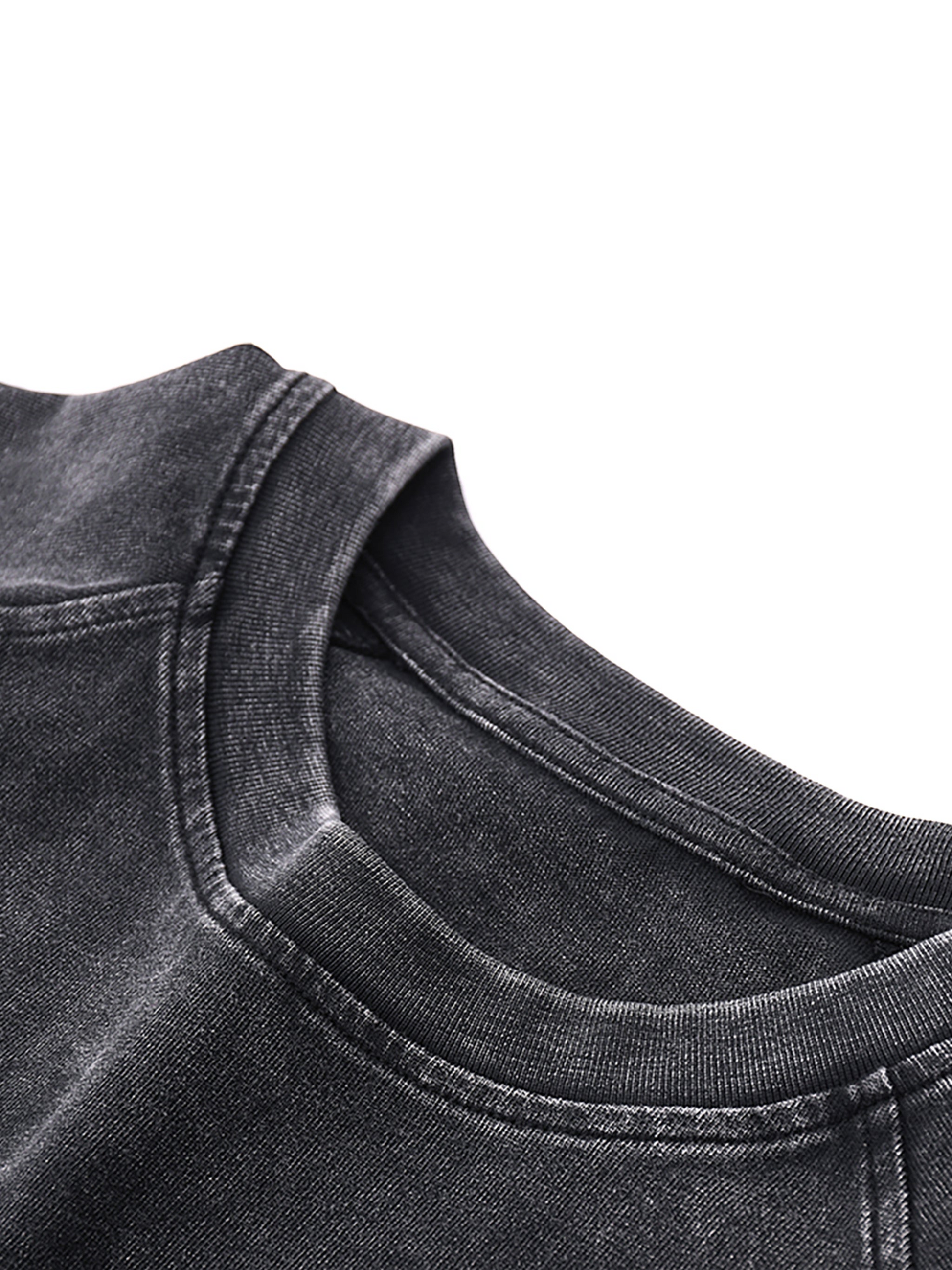 Mystic Signal Snow Washed Tank Top NEW - lifestyle model wearing back view