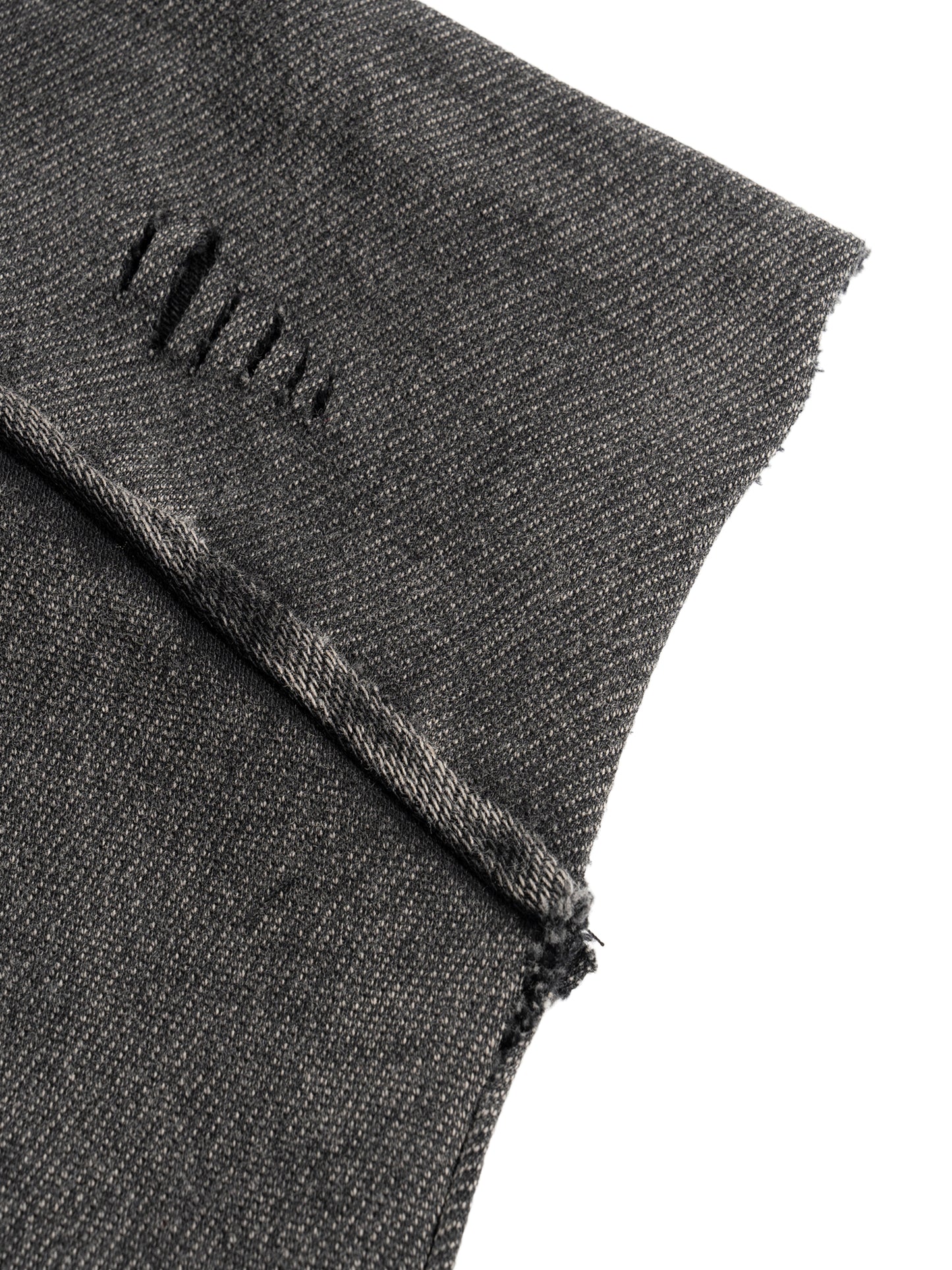 Embrace The Chaos - Snow Washed Boxy Hooded Tank Top - view 8