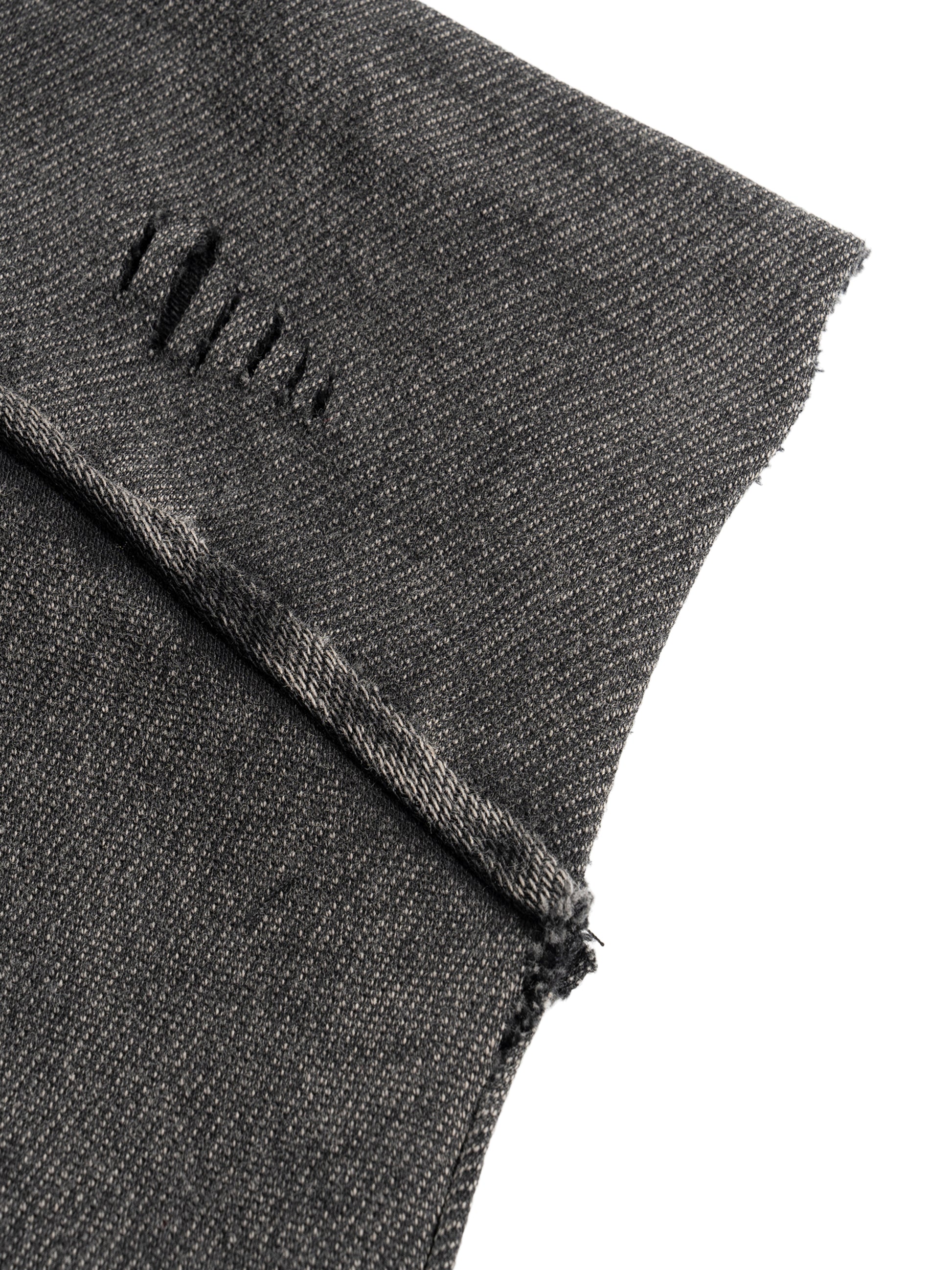 Embrace The Chaos - Snow Washed Boxy Hooded Tank Top - view 8