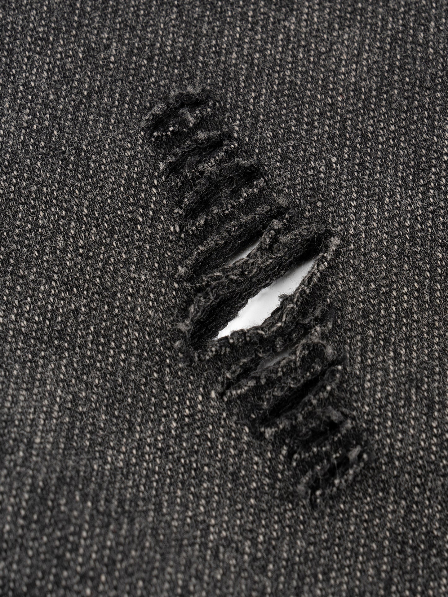 Embrace The Chaos - Snow Washed Boxy Hooded Tank Top - view 10