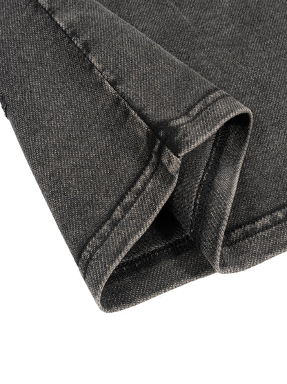 Embrace The Chaos - Snow Washed Boxy Hooded Tank Top - view 12