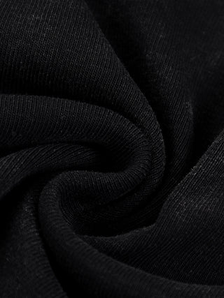 Macro of soft cotton jersey fabric on Dimensional Drift Femme snow wash tank