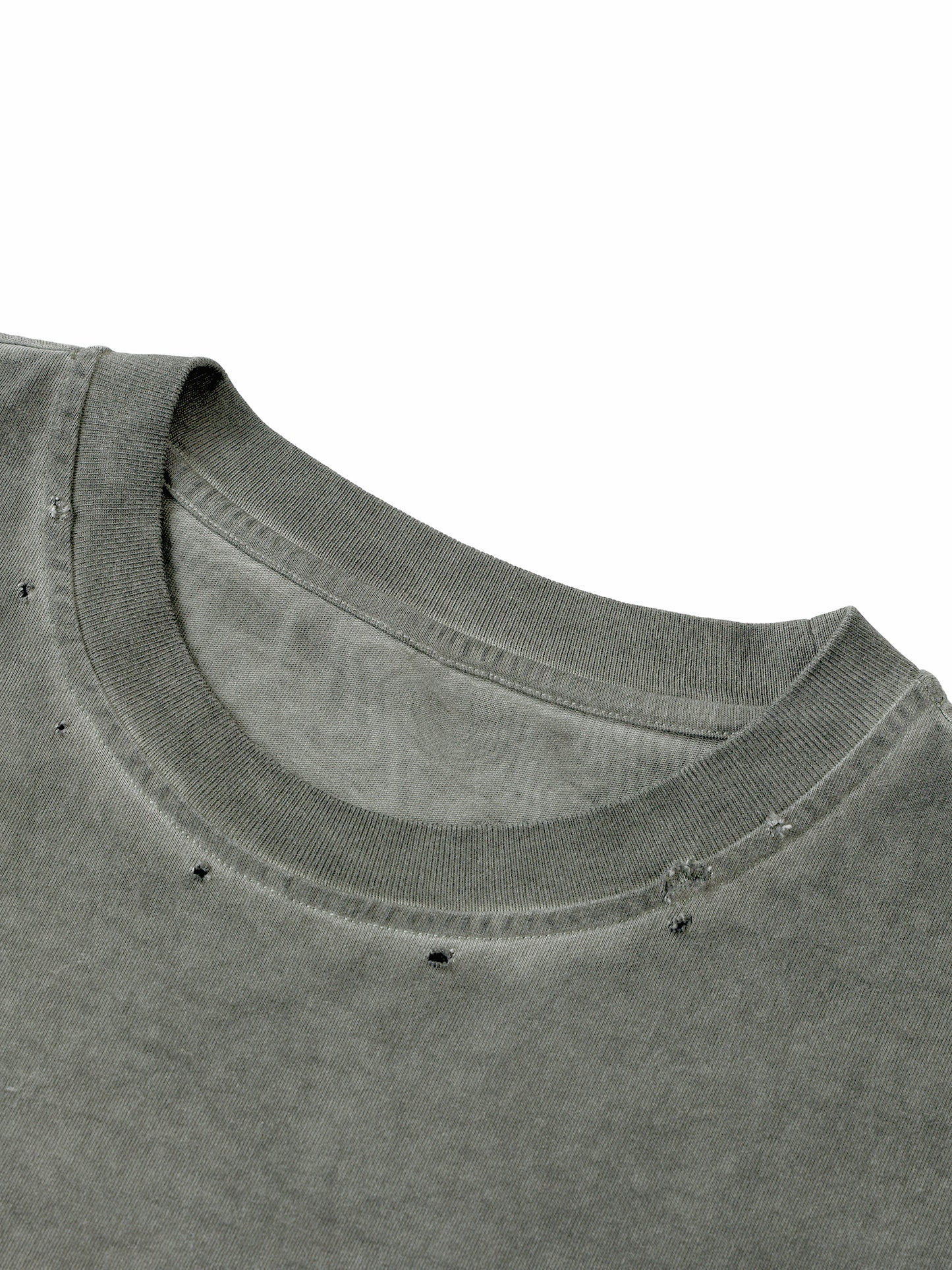 DMT.exe - Distressed Grommet Eyelet Heavyweight Tank Top (NEW)