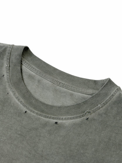 DMT.exe - Distressed Grommet Eyelet Heavyweight Tank Top (NEW)