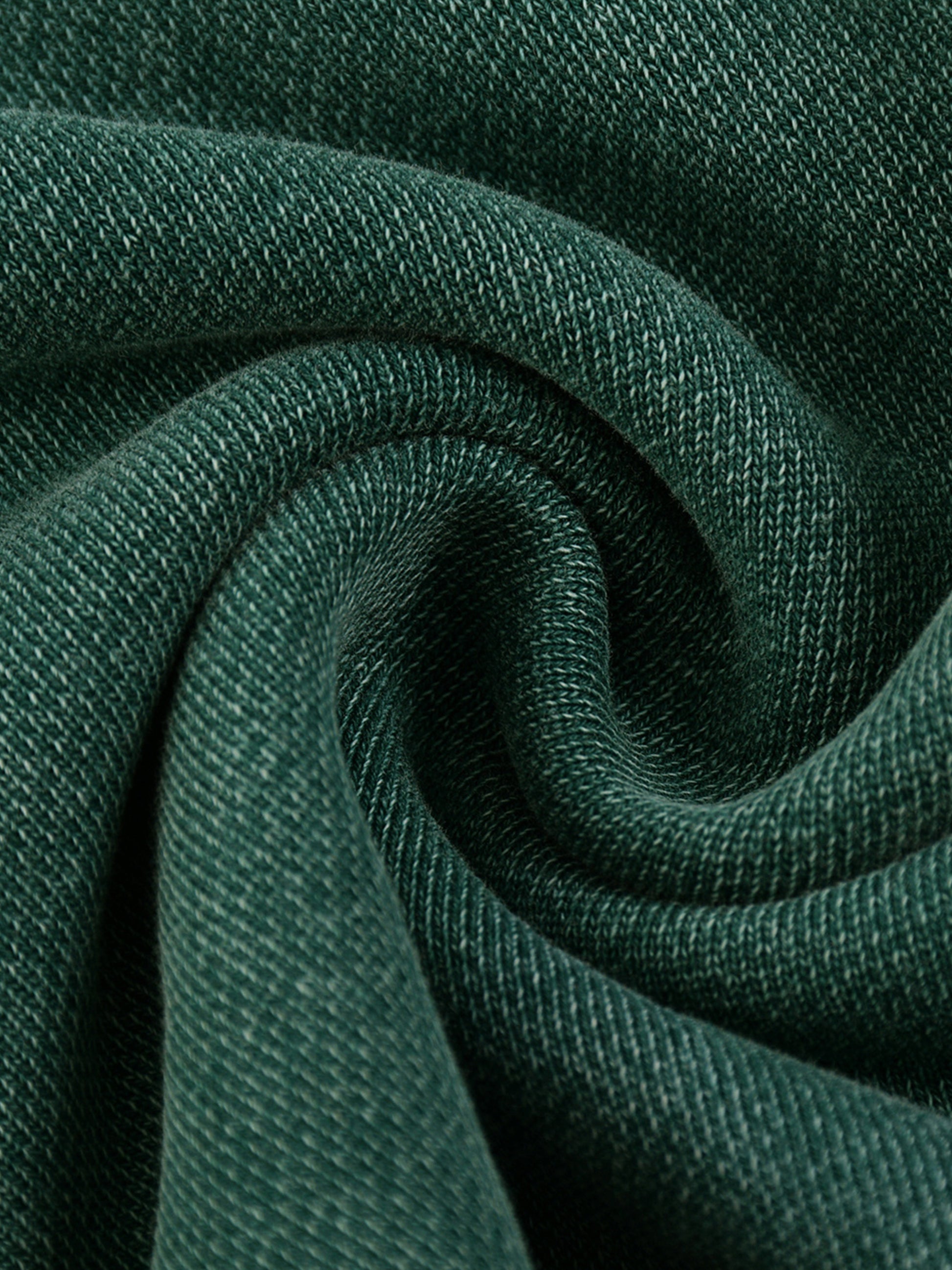 Paradigm snow wash jogger green fabric swirled to show snow wash texture detail