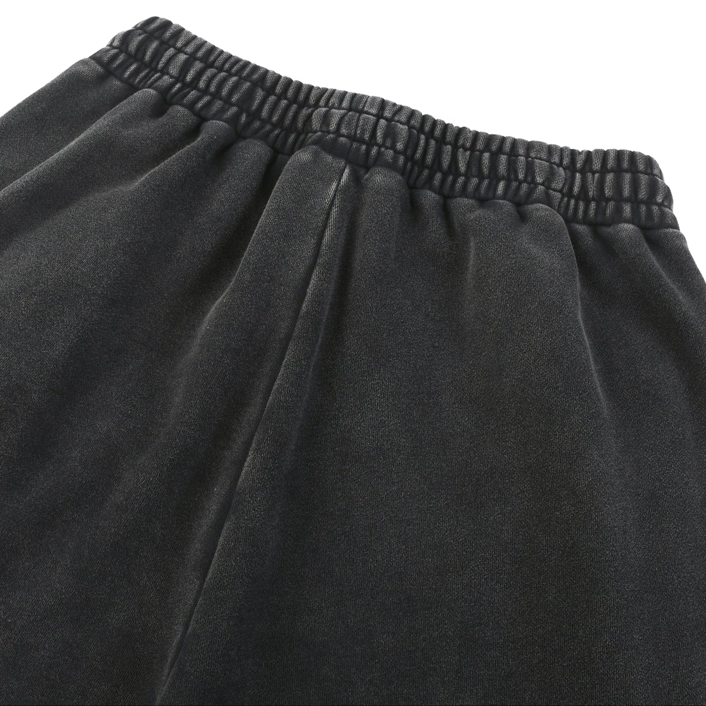 Merkaba Cipher Snow Wash Heavyweight Baggy Sweatpants - side profile baggy fit