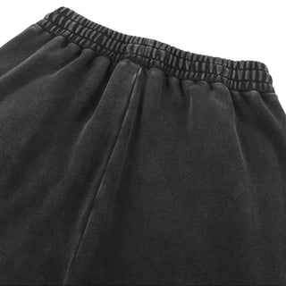 Merkaba Cipher — Snow Wash Hea sweatpants ankle cuff detail