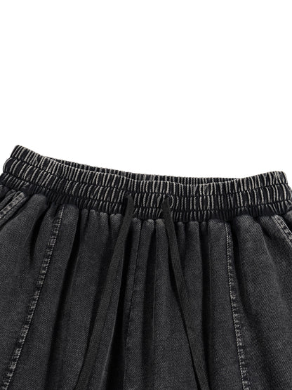 DMT.exe - Snow Wash Drawstring Cotton Pants (NEW)
