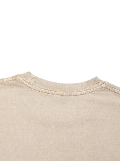 Paradoxical Perspective - Dark Mode Mineral Wash Boxy Heavyweight T-Shirt