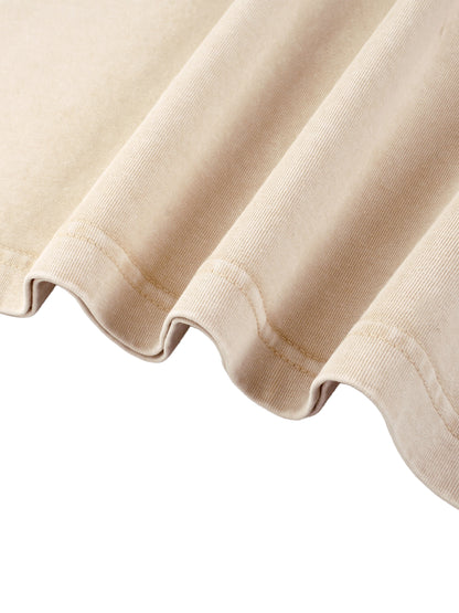 Yin / Yang - Mineral Wash Boxy Cotton T-Shirt