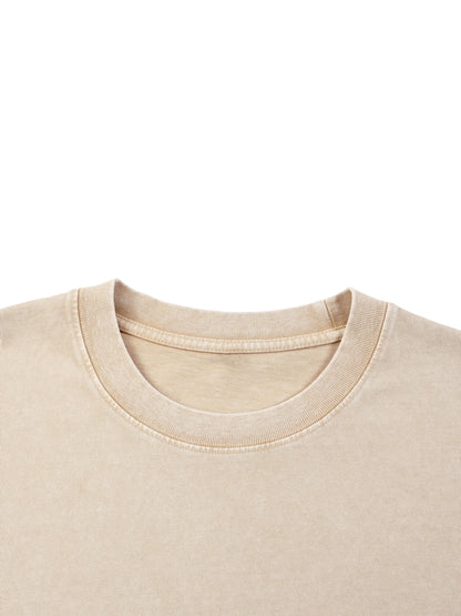 Paradoxical Perspective - Dark Mode Mineral Wash Boxy Heavyweight T-Shirt