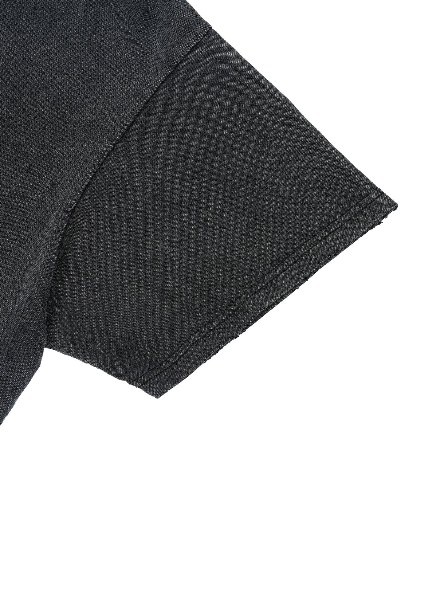 Dissolution of Ego - Vintage Wash Boxy Distressed Hem T-Shirt (NEW)