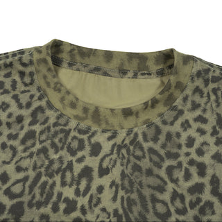 PH - Relaxed Fit Leopard Print Boxy T-Shirt (NEW)