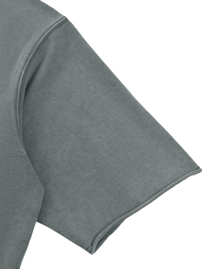 DMT.exe - Unisex Mineral Wash Boxy Raw Edge Ultra-heavyweight T-Shirt