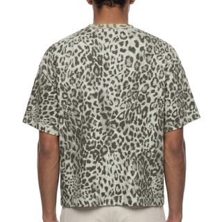 PH - Relaxed Fit Leopard Print Boxy T-Shirt (NEW)