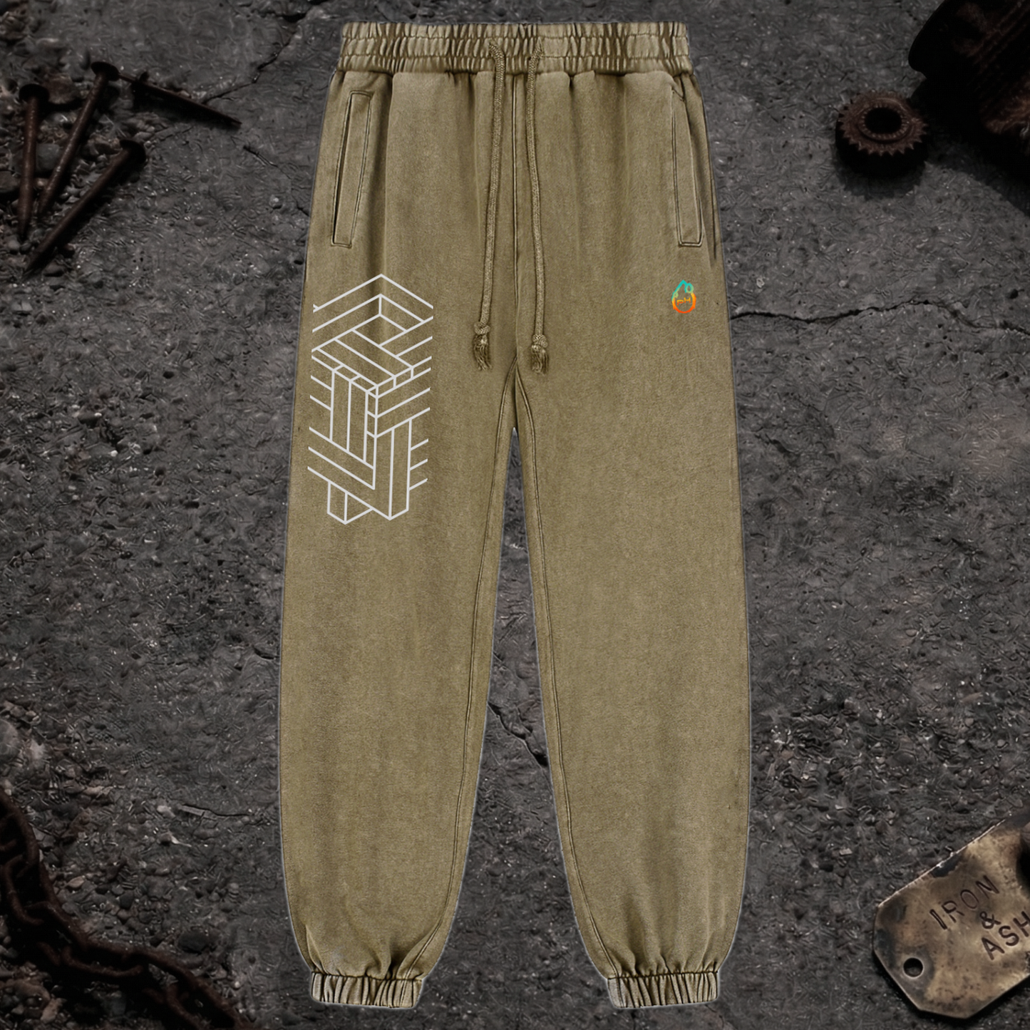 Paradigm - Snow Wash Heavyweight Jogger Sweatpants