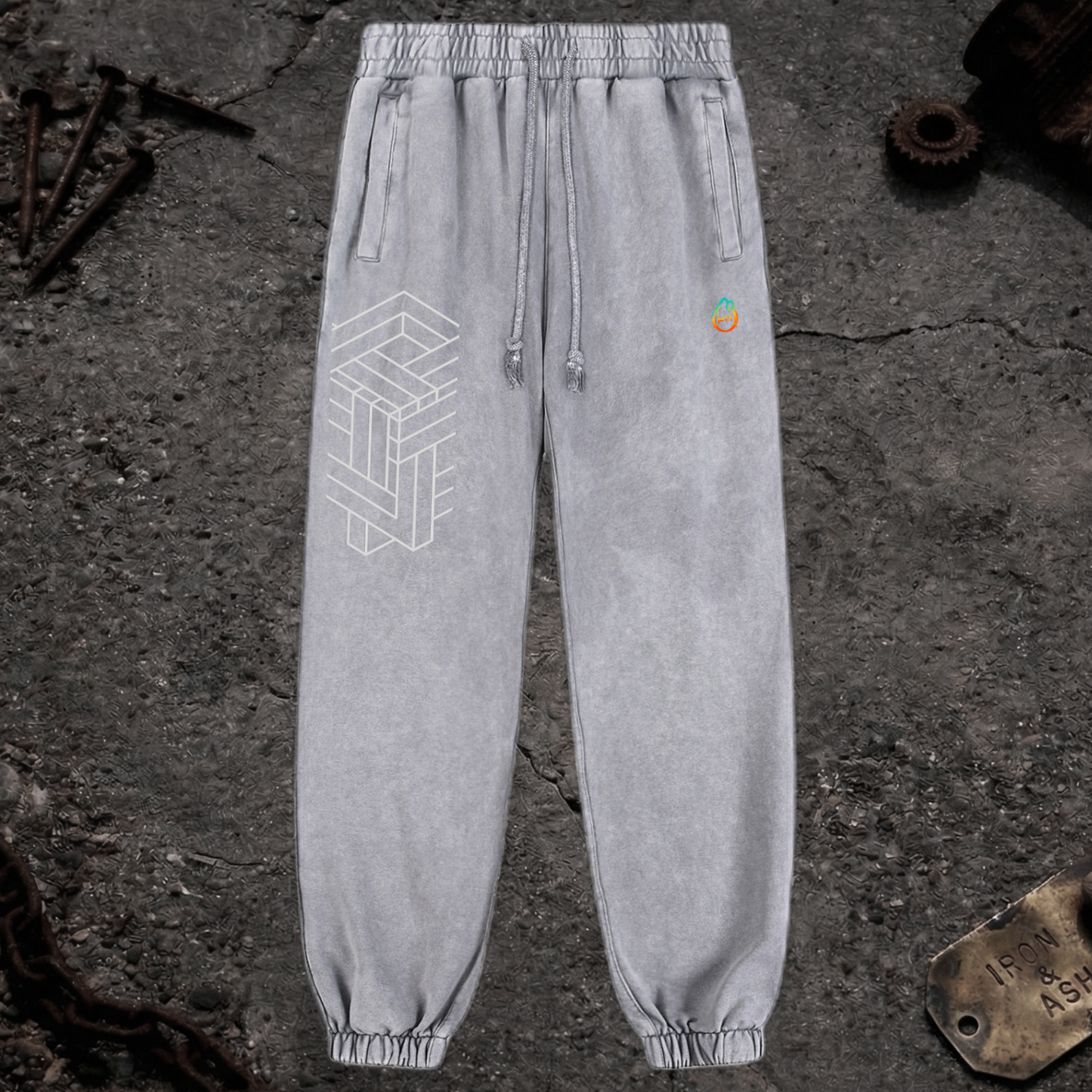 Paradigm - Snow Wash Heavyweight Jogger Sweatpants