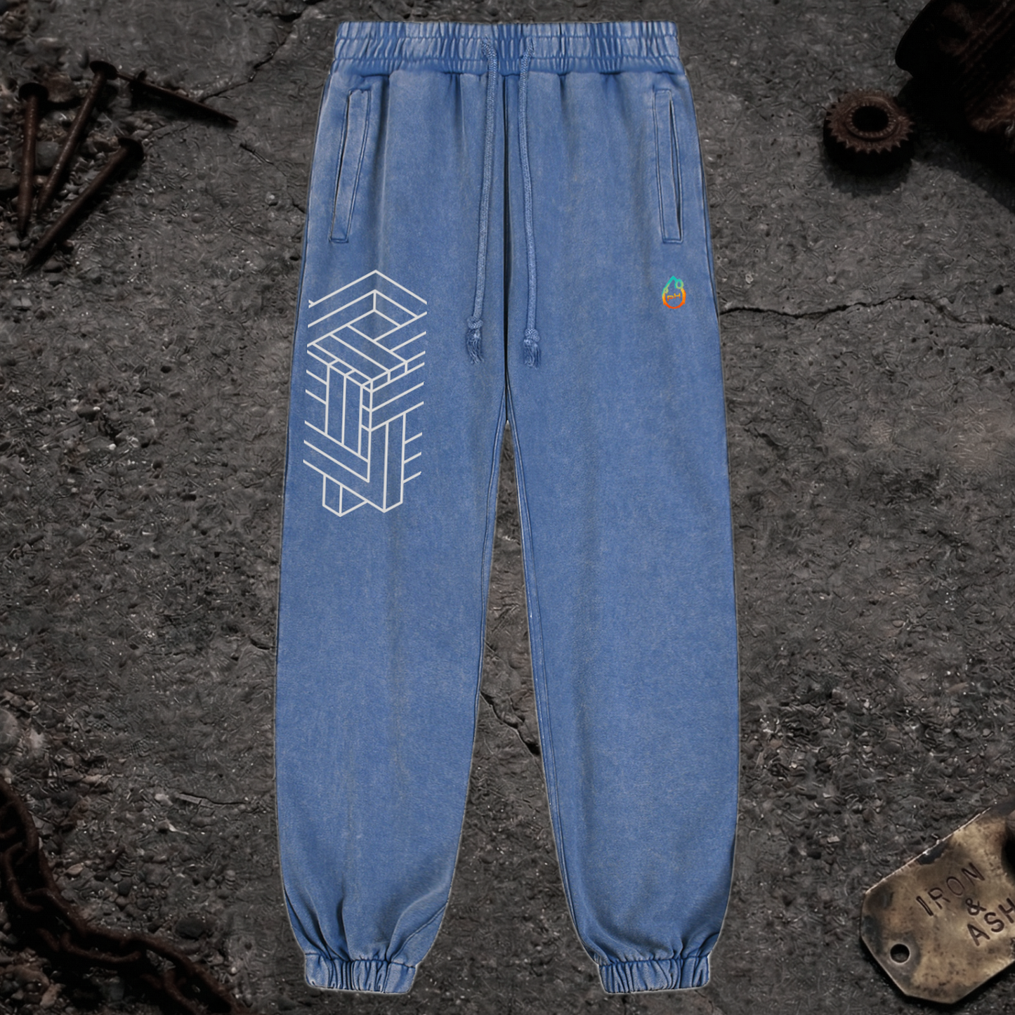 Paradigm - Snow Wash Heavyweight Jogger Sweatpants