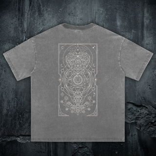Mystic Myco - Fluffy Vintage Washed T-Shirt - 250 GSM