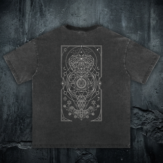 Mystic Myco - Fluffy Vintage Washed T-Shirt - 250 GSM