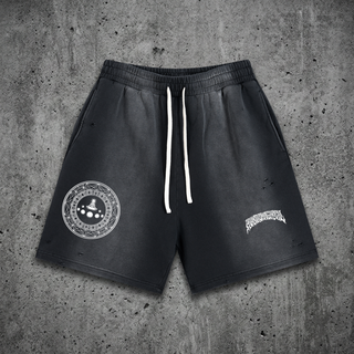Meditative - Sun Fade Distressed Shorts (NEW)