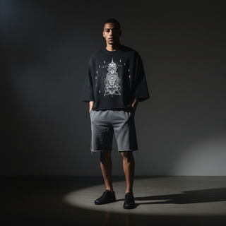 Paradigm - Mineral Wash Raw-Hem Sweater Tee