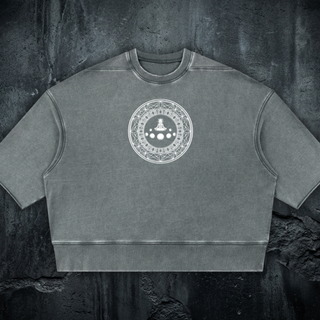 Paradigm - Mineral Wash Boxy Raw-Edge Tee