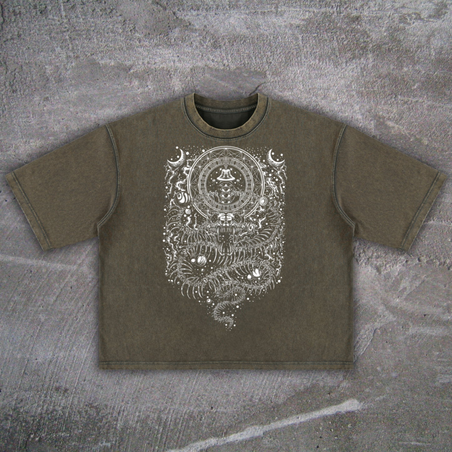 DMT.Exe - Unisex Ultra Heavyweight Mineral Wash Boxy T-Shirt
