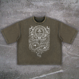 DMT.Exe - Unisex Ultra Heavyweight Mineral Wash Boxy T-Shirt