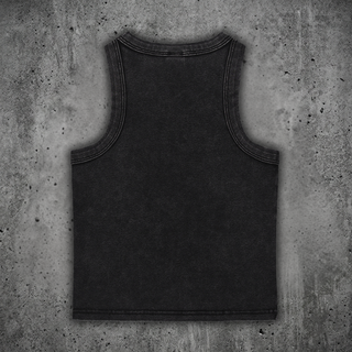 Dissolution of Ego - Femme Snow Washed Tank Top