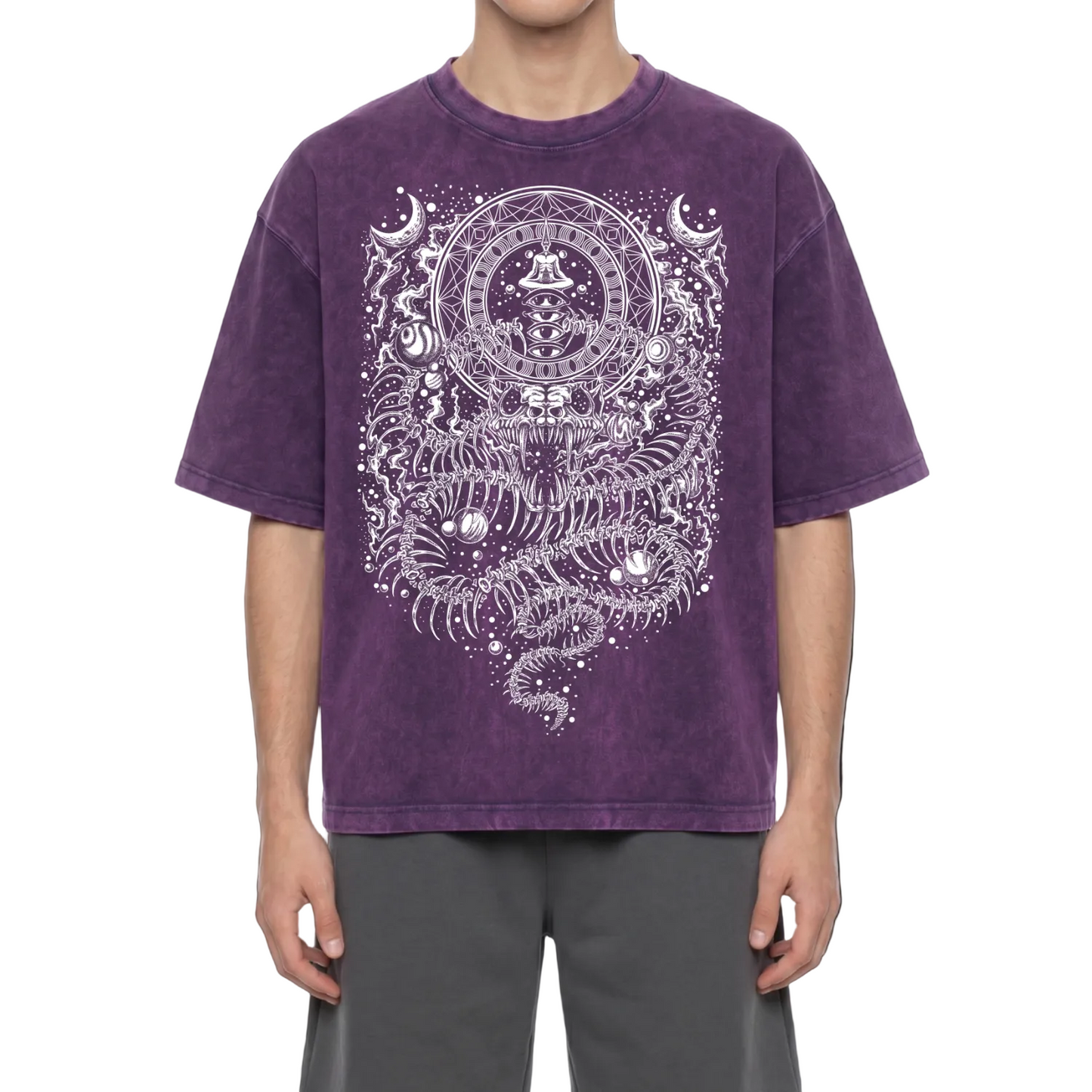 DMT.Exe - Unisex Ultra Heavyweight Mineral Wash Boxy T-Shirt