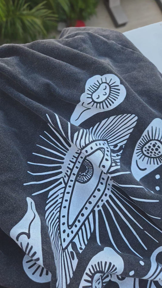 Celestial Vision - Fluffy Vintage Heavyweight T-Shirt