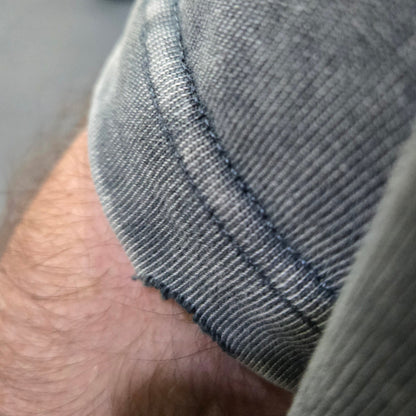 Existential - Snow Wash Raw-Hem Boxy Ultra-Heavyweight T-shirt (NEW) - view 11