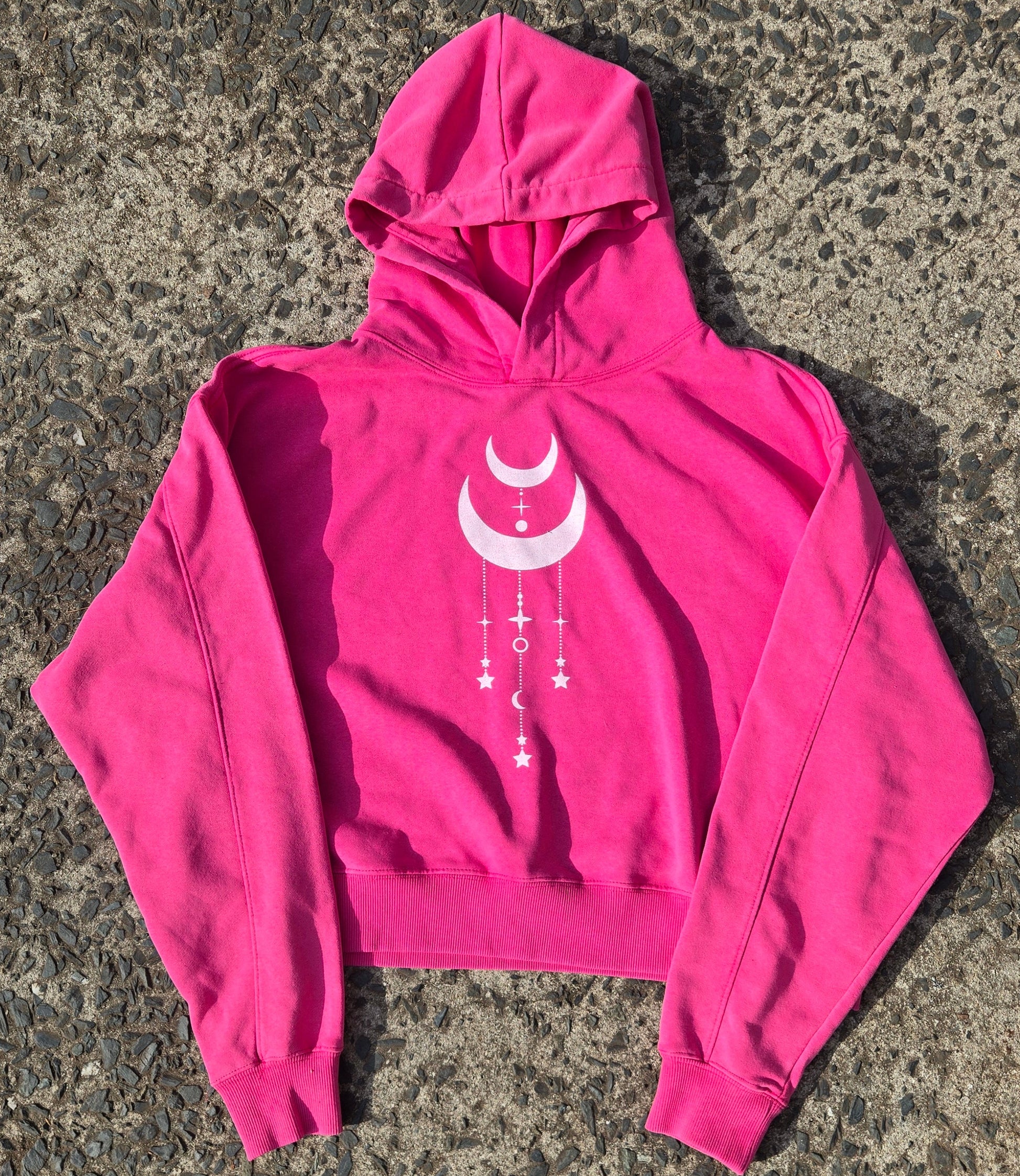 Dreamstate - Women's Vintage Washed Heavyweight Hoodie - back view