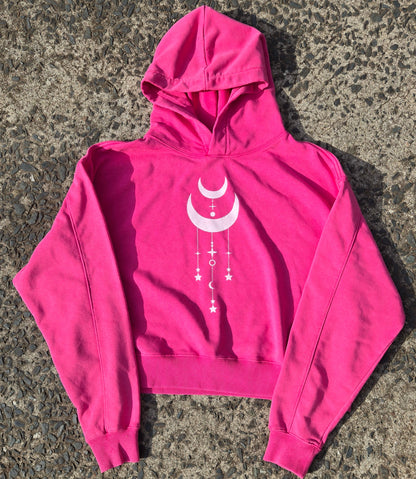 Dreamstate - Women's Vintage Washed Heavyweight Hoodie - back view